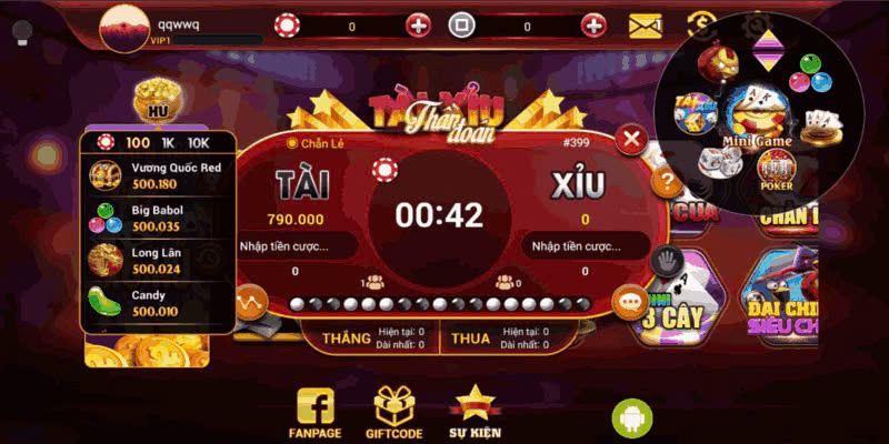 Nạp tiền nhanh vào tài khoản HAPPYLUKE
