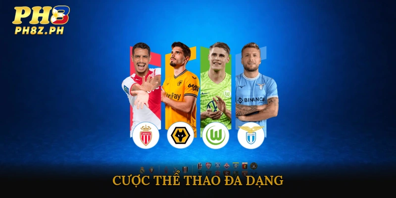 Cược thể thao đa dạng
