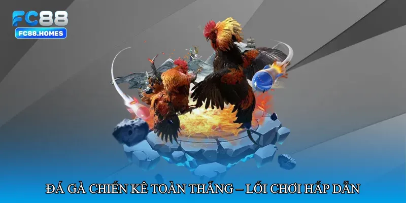 Đá gà chiến kê toàn thắng – Lối chơi và nhịp trận hấp dẫn
